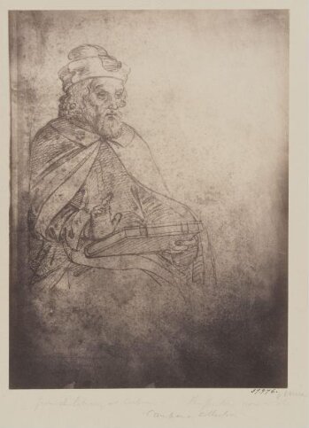 Portrait of an old man