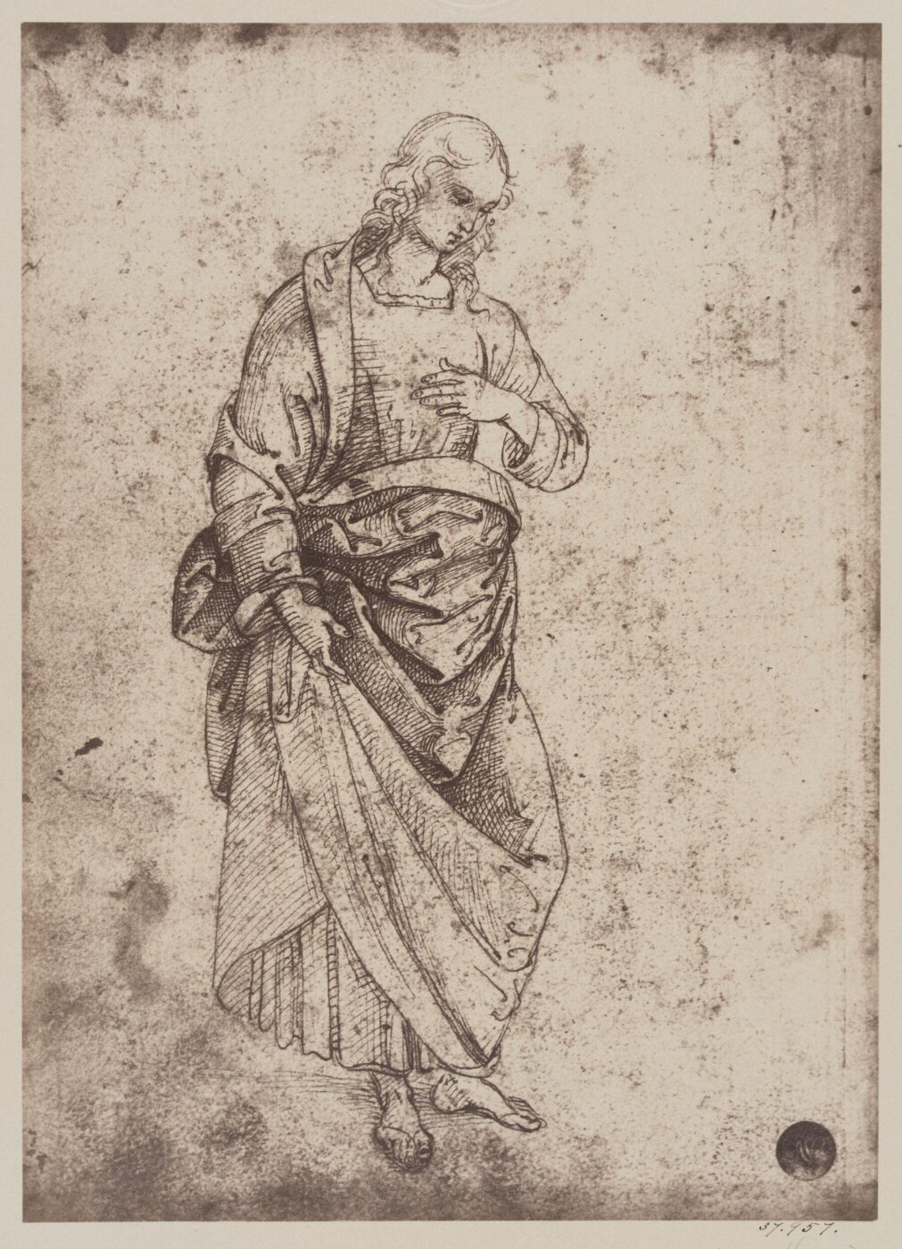 Fratelli Alinari, Study of a man