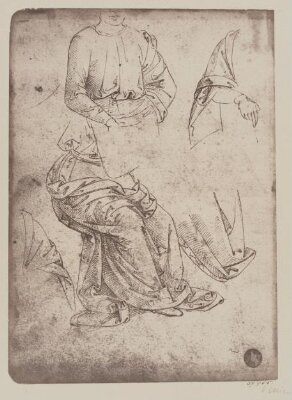 Studies of drapery