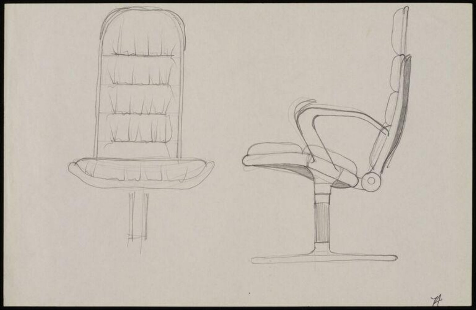 Prototypes for Hille International, Fred Scott, 1976-1980