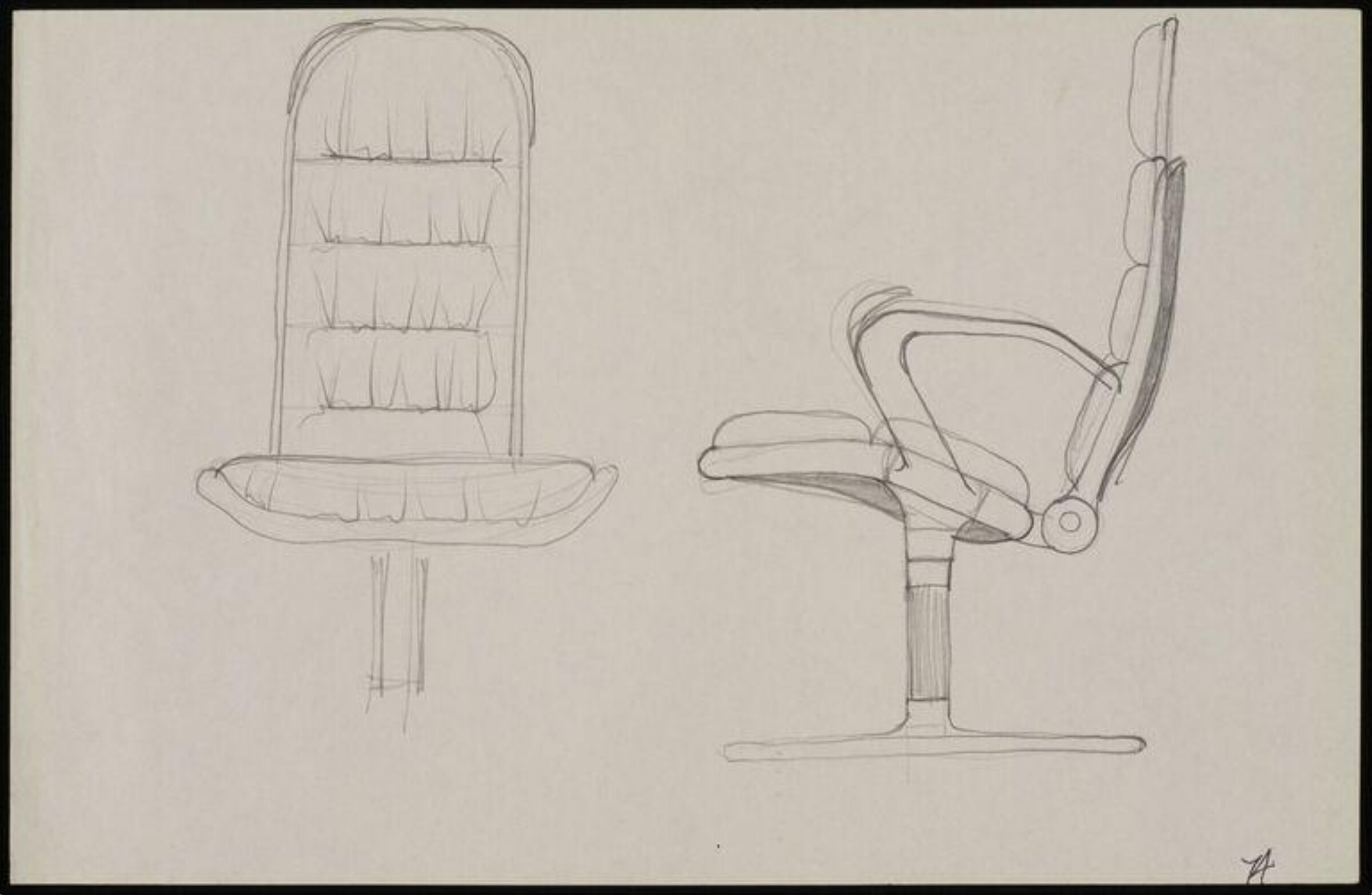 Prototypes for Hille International, Fred Scott, 1976-1980