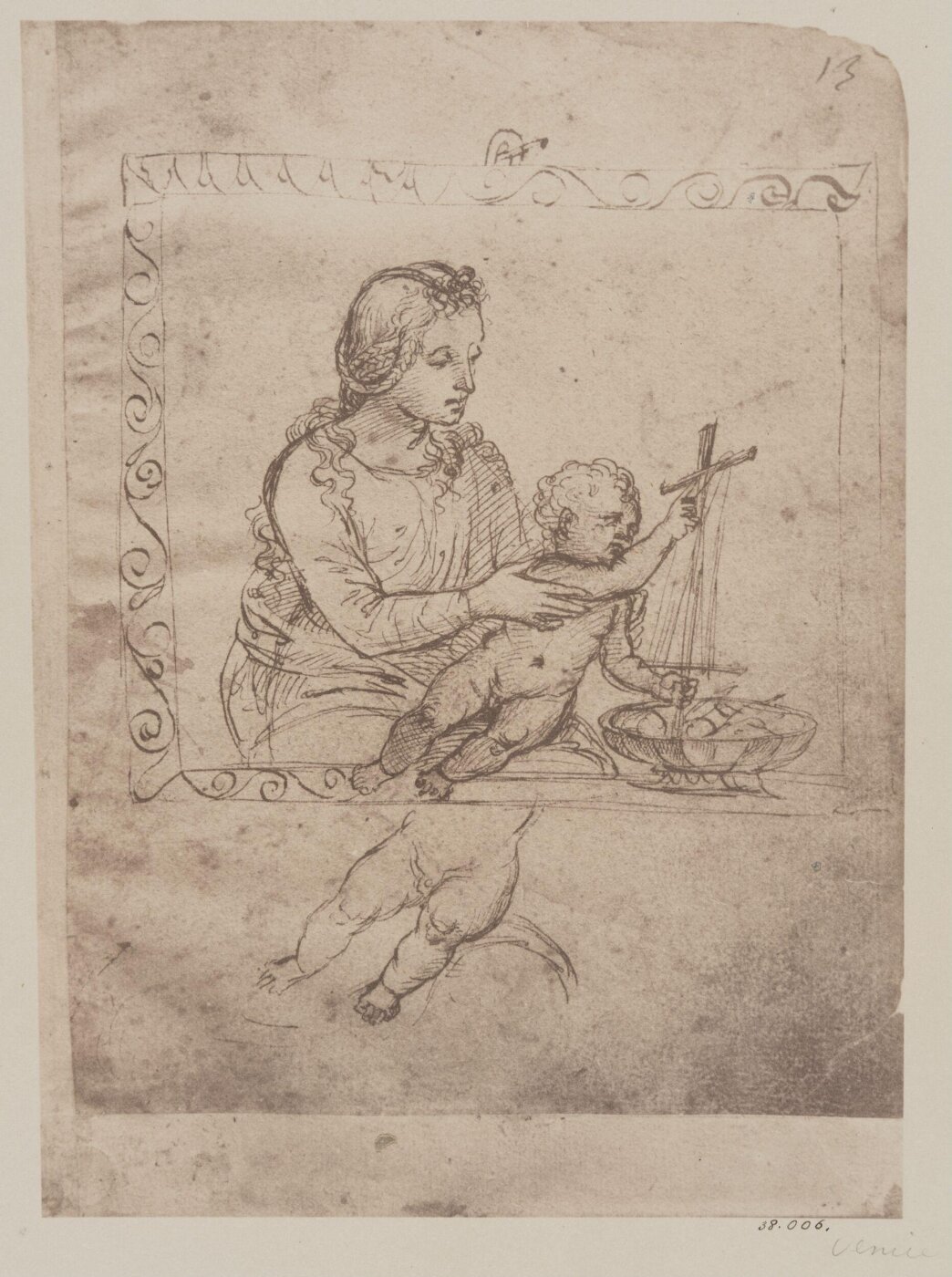 Fratelli Alinari, Study for Virgin and Child