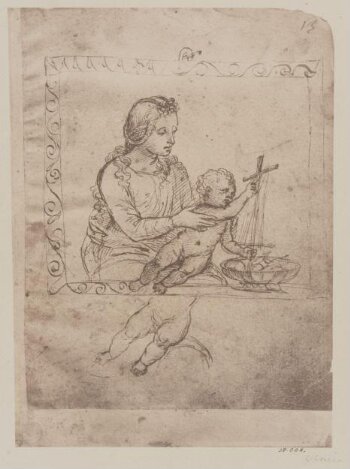 Study for Virgin and Child