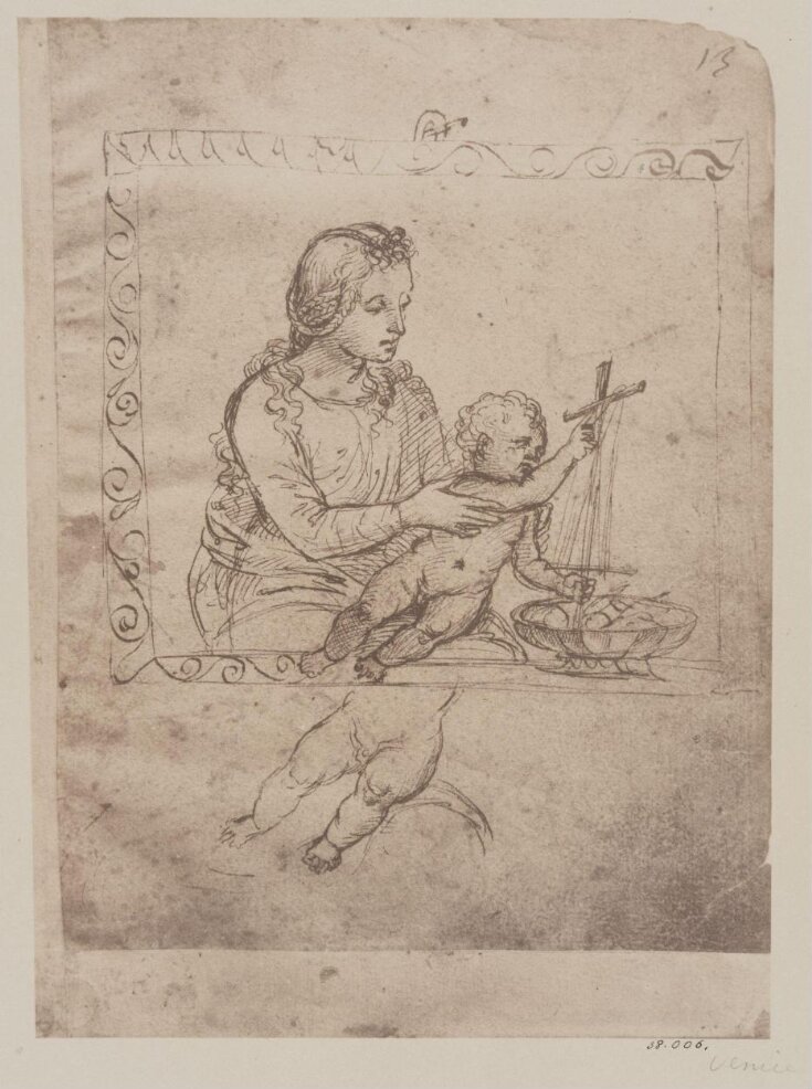 Study for Virgin and Child top image