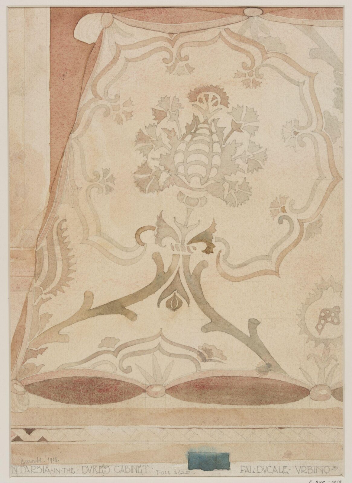 Drawing, Bernard H. Esq. Webb, 1903