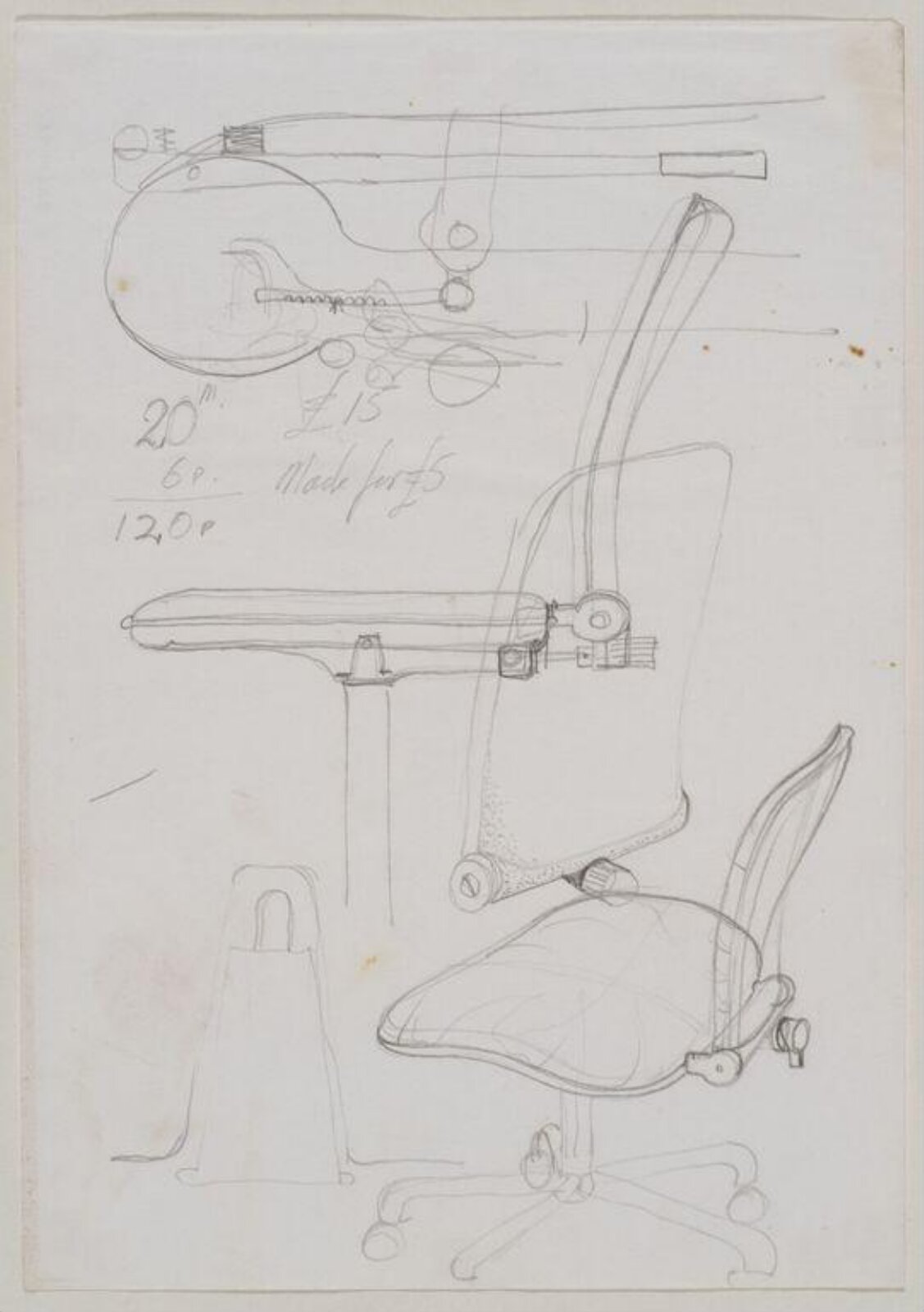 Prototypes for Hille International, Fred Scott, 1976-1980