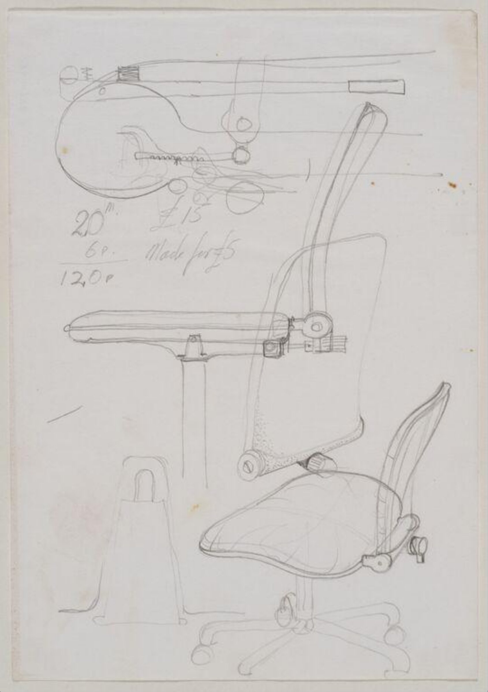 Prototypes for Hille International, Fred Scott, 1976-1980