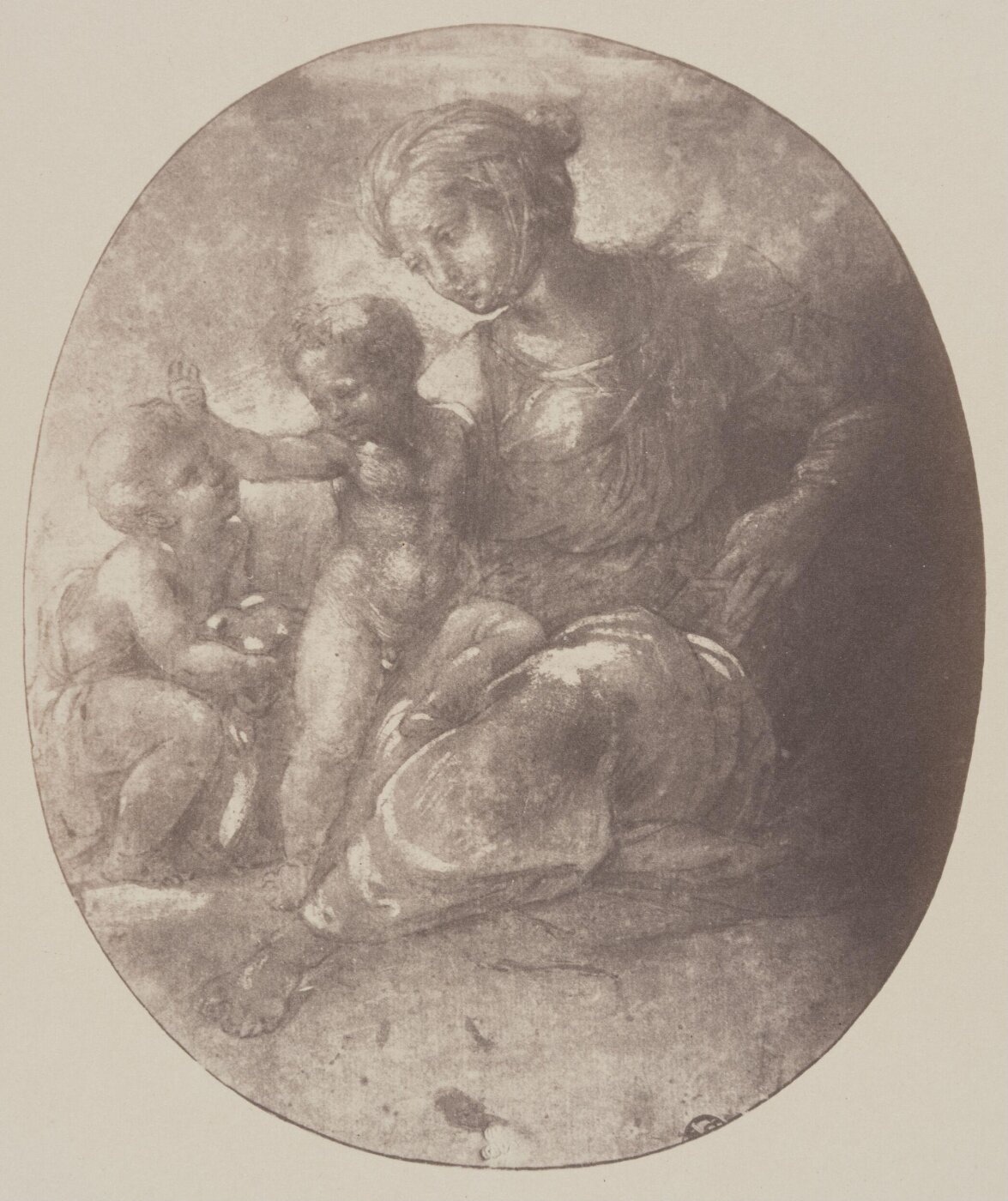 Fratelli Alinari, Study for the Virgin and child with the infant Saint John
