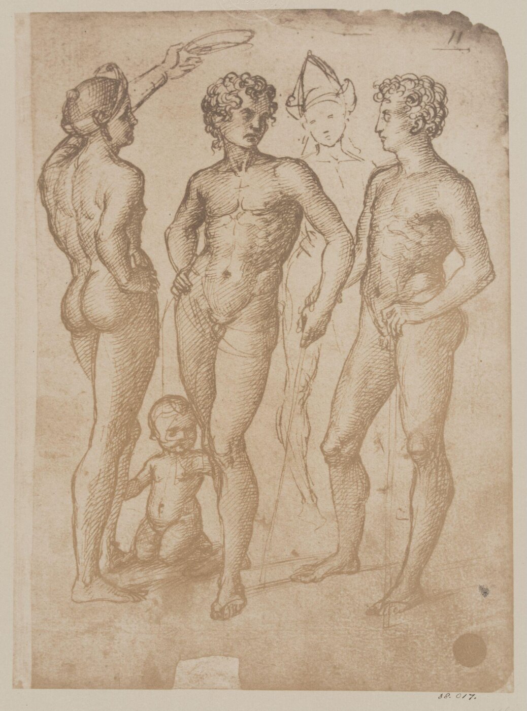 Fratelli Alinari, Studies of nude figures