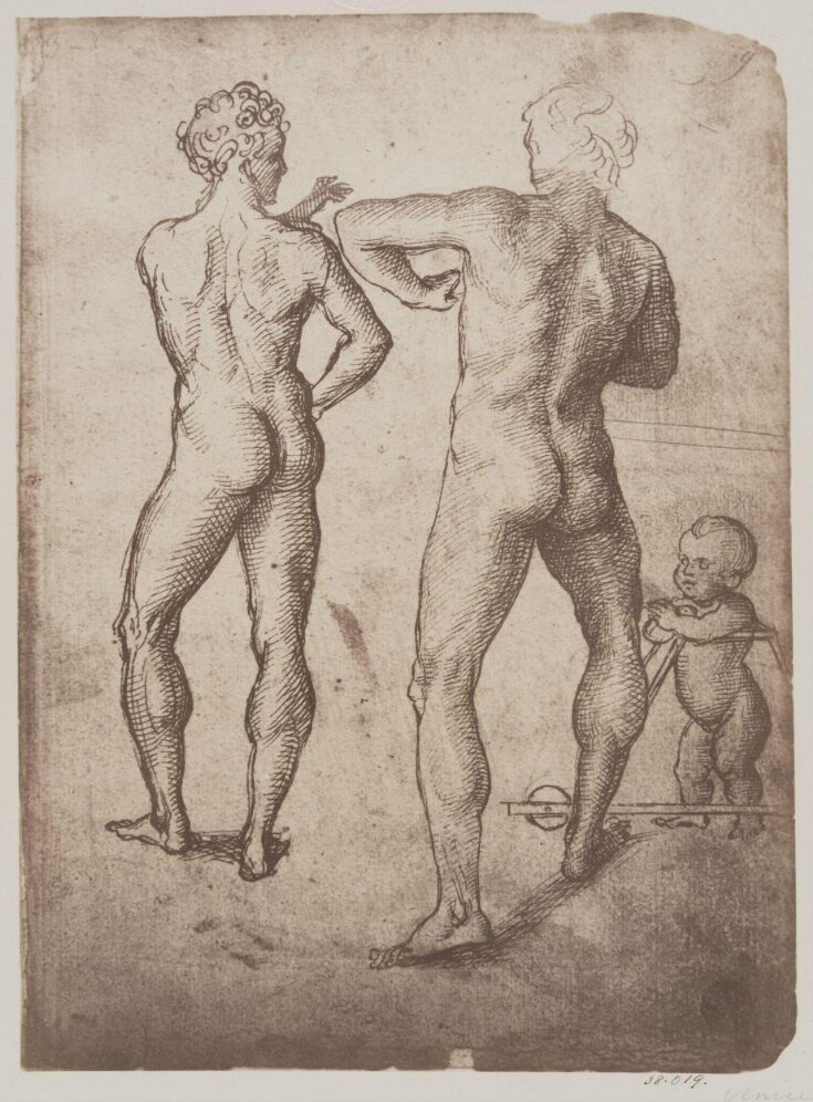 Studies of nude figures top image