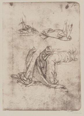 Studies of drapery