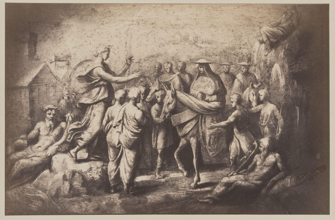 Fratelli Alinari, Giovanni de Medici making entry into Florence as Cardinal legate of the Pope