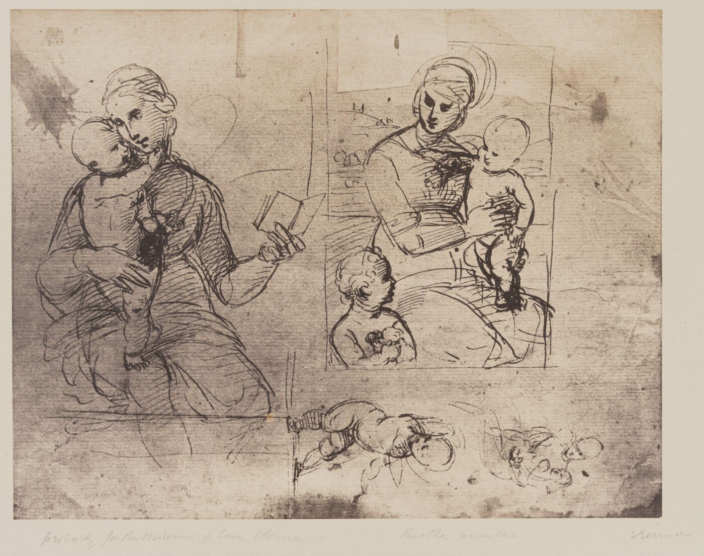 Fratelli Alinari, Drawings by Raffaelle in the Albertina Gallery, Vienna, published by Bardi