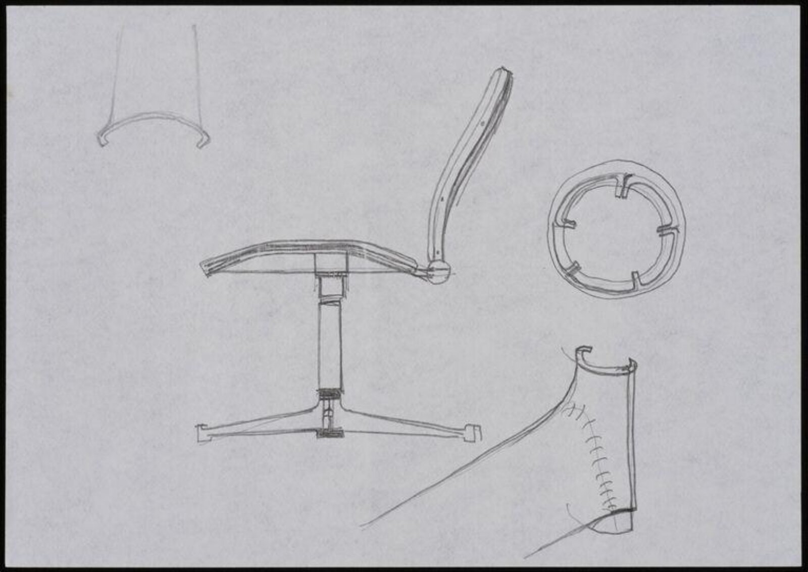 Prototypes for Hille International, Fred Scott, 1976-1980