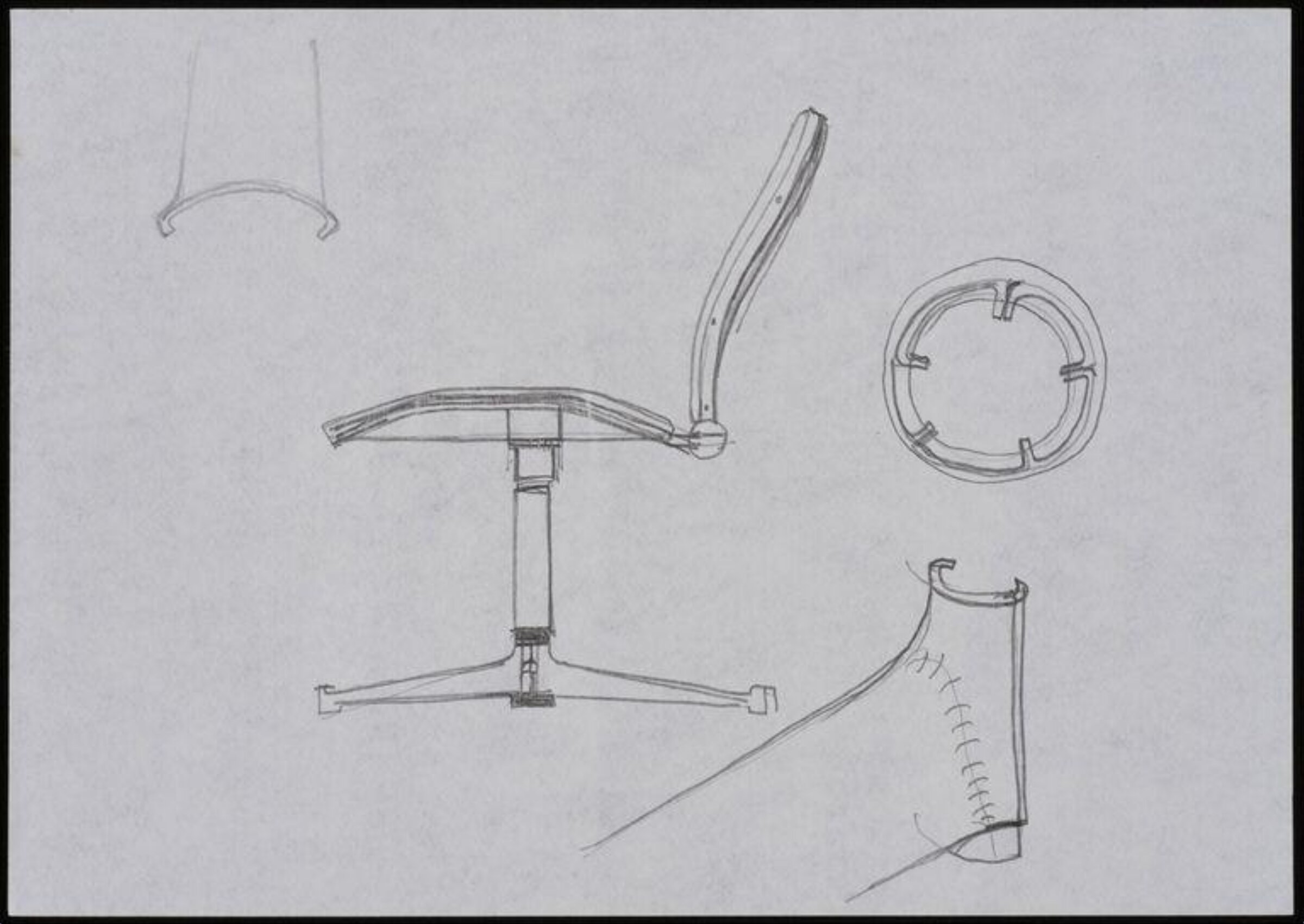 Prototypes for Hille International, Fred Scott, 1976-1980