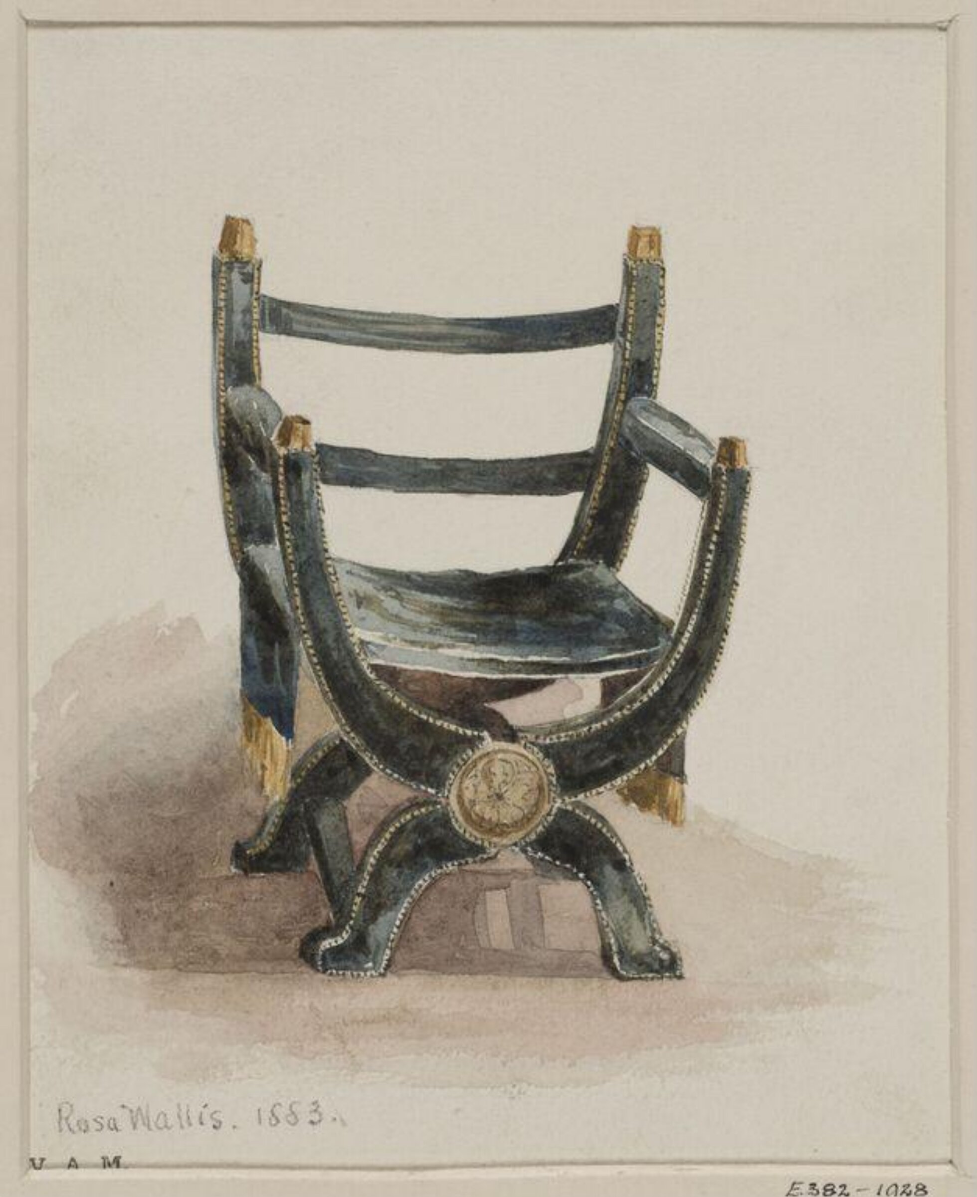Drawing, Rosa Wallis, 1883