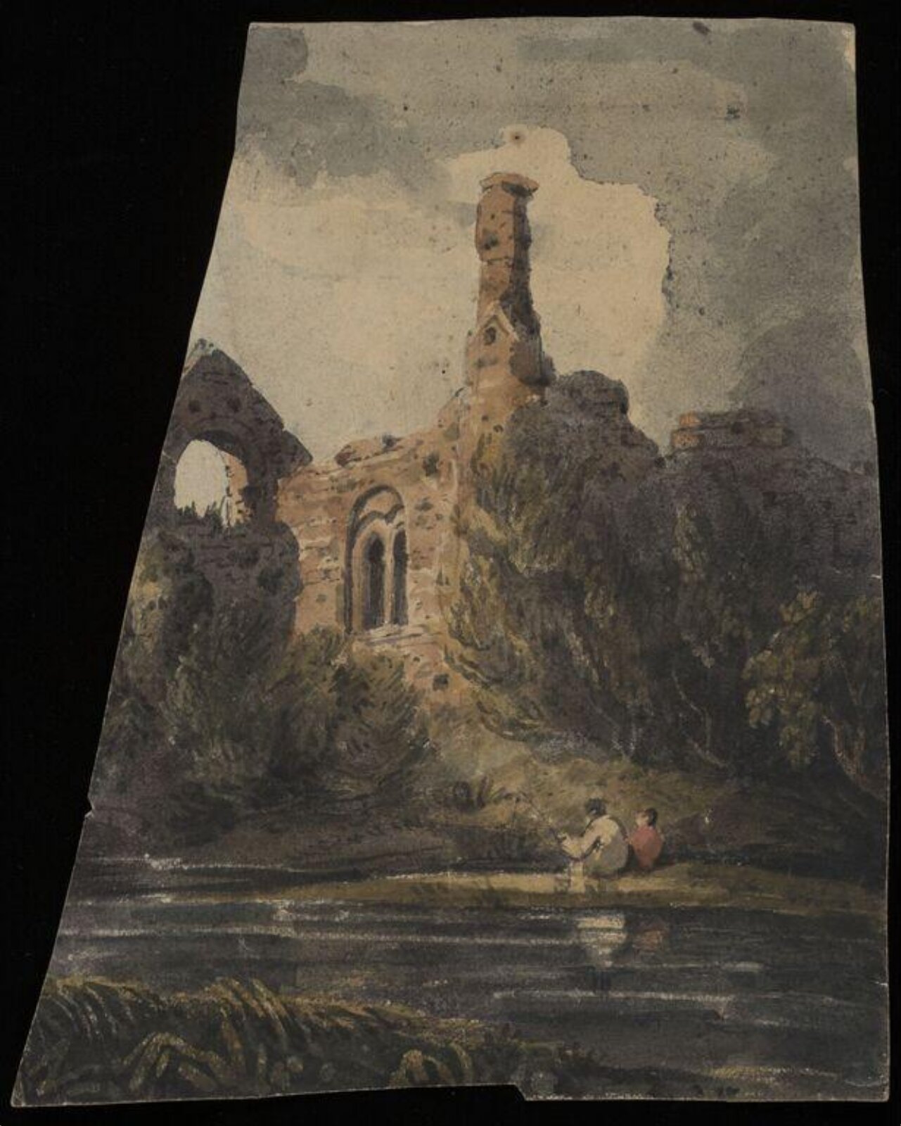 Watercolour drawing, 19th century