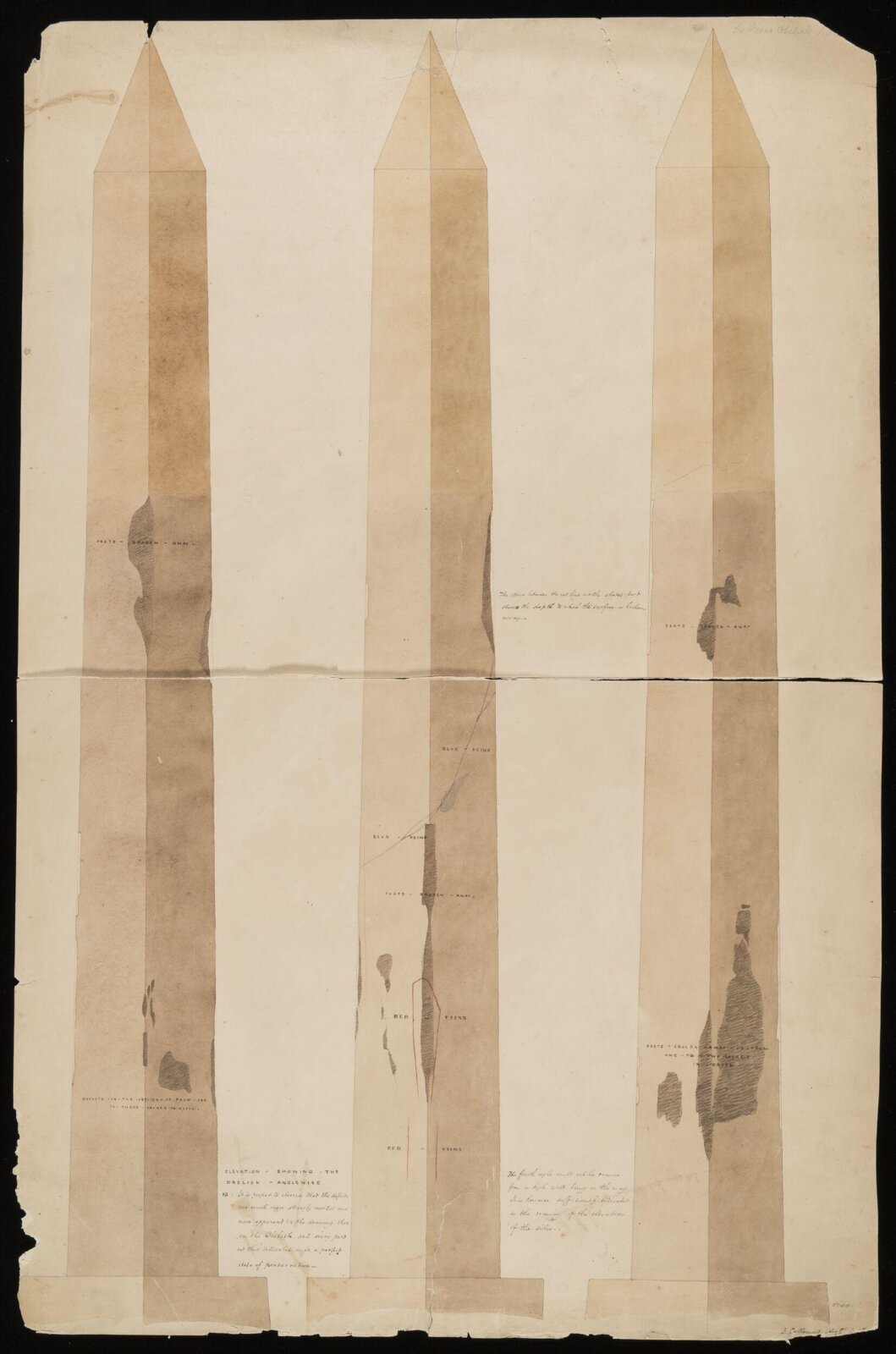 Drawing, Frederick Catherwood, c. 1833