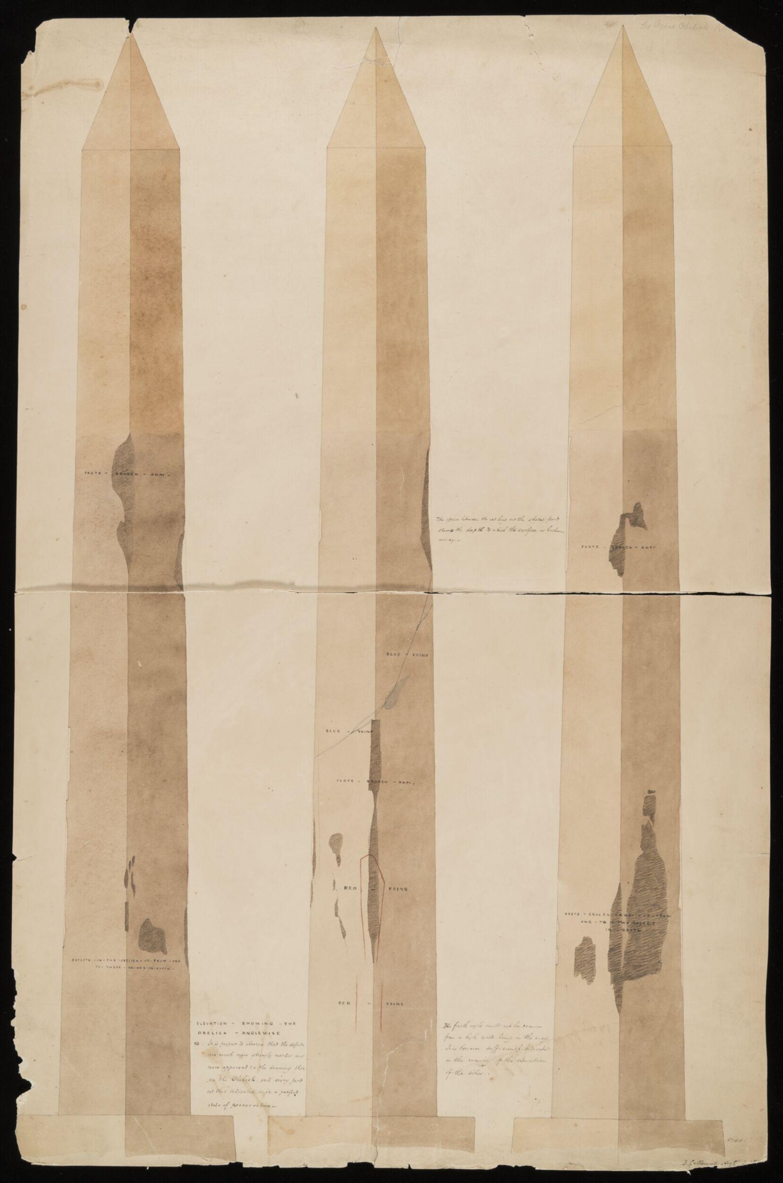 Drawing, Frederick Catherwood, c. 1833