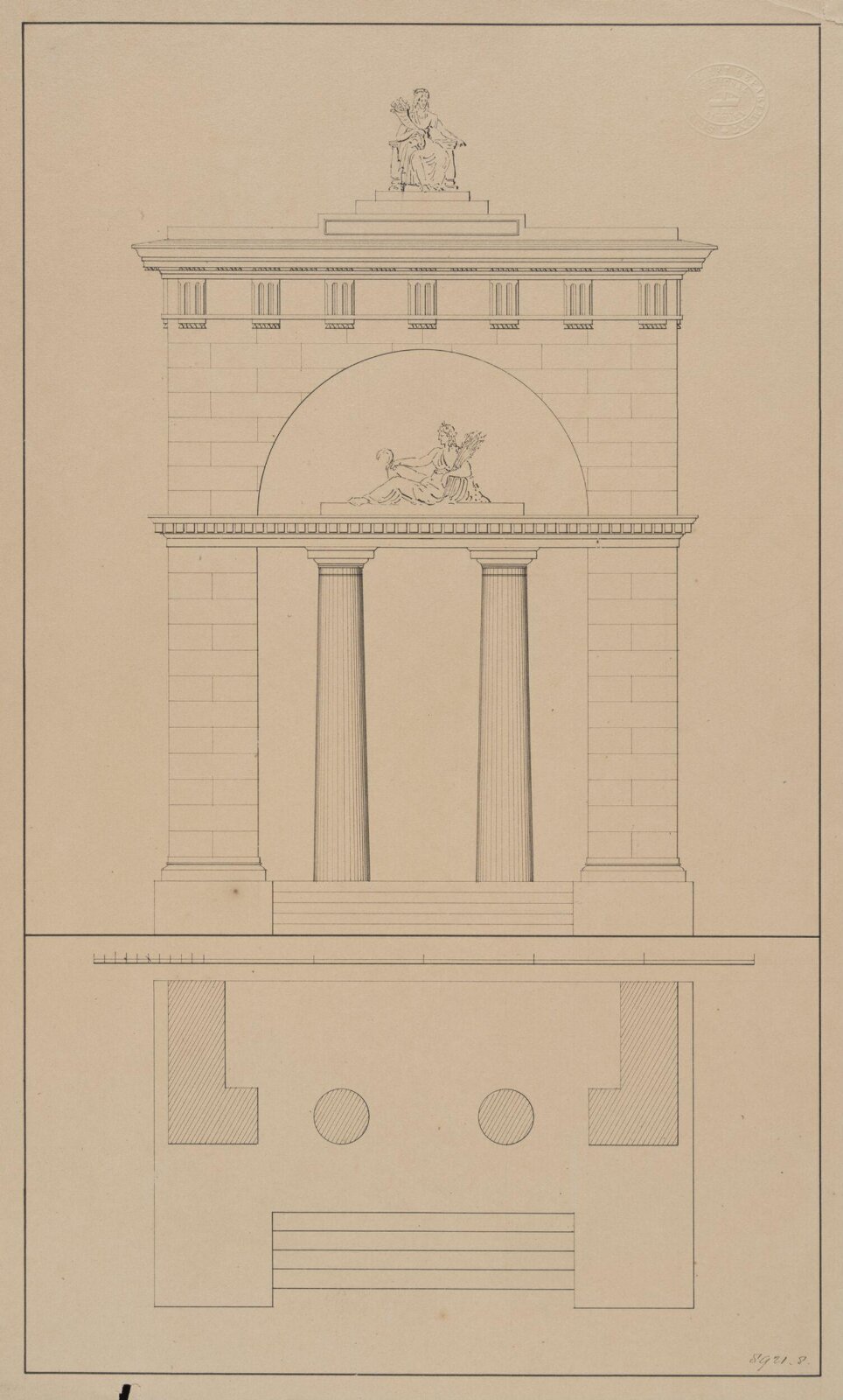 Drawing, c. 18th century - mid 19th century