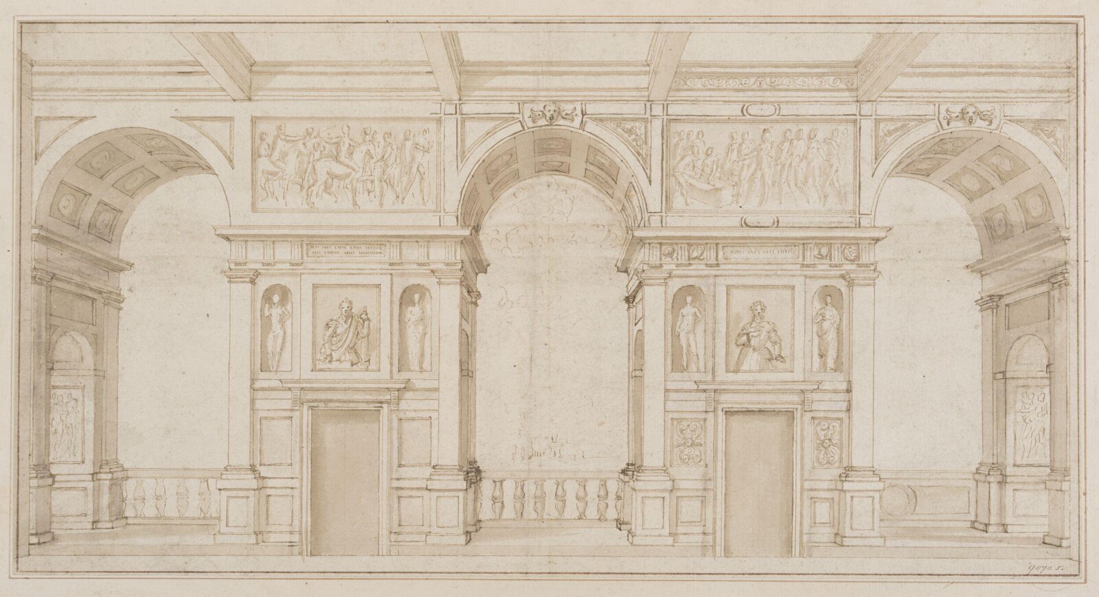 Drawing, 1600-1650