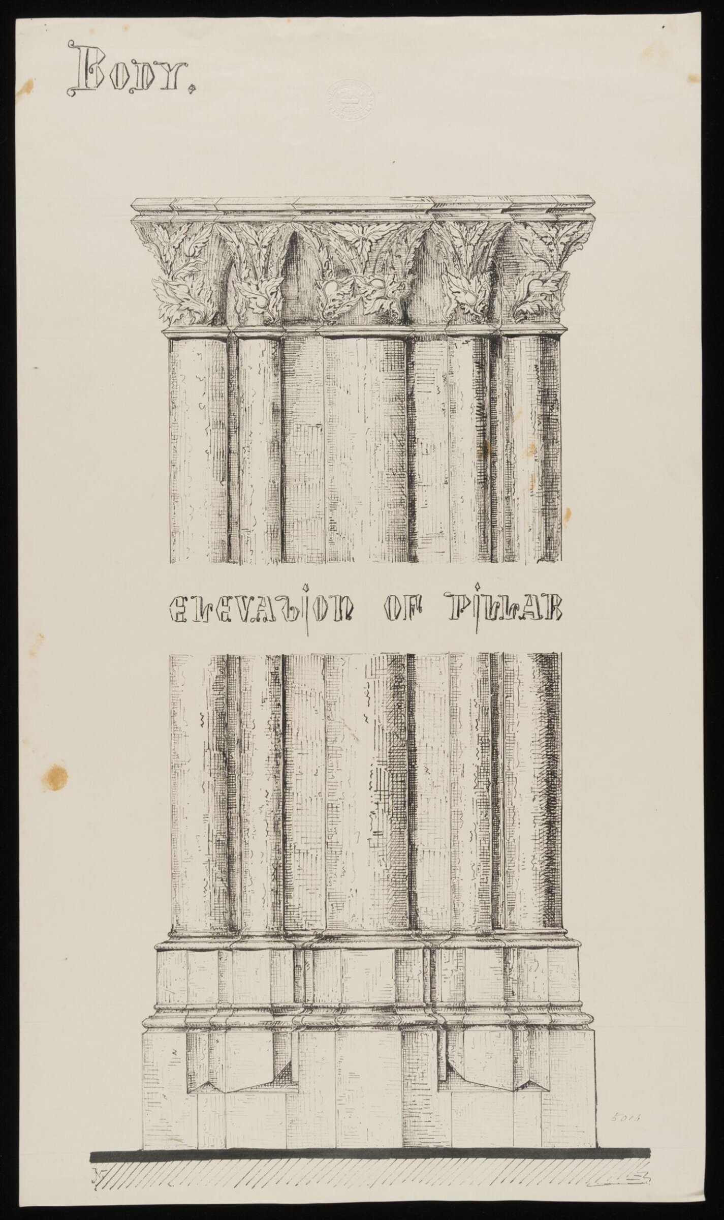 Drawing, J. Justen, c. 18th century - mid 19th century