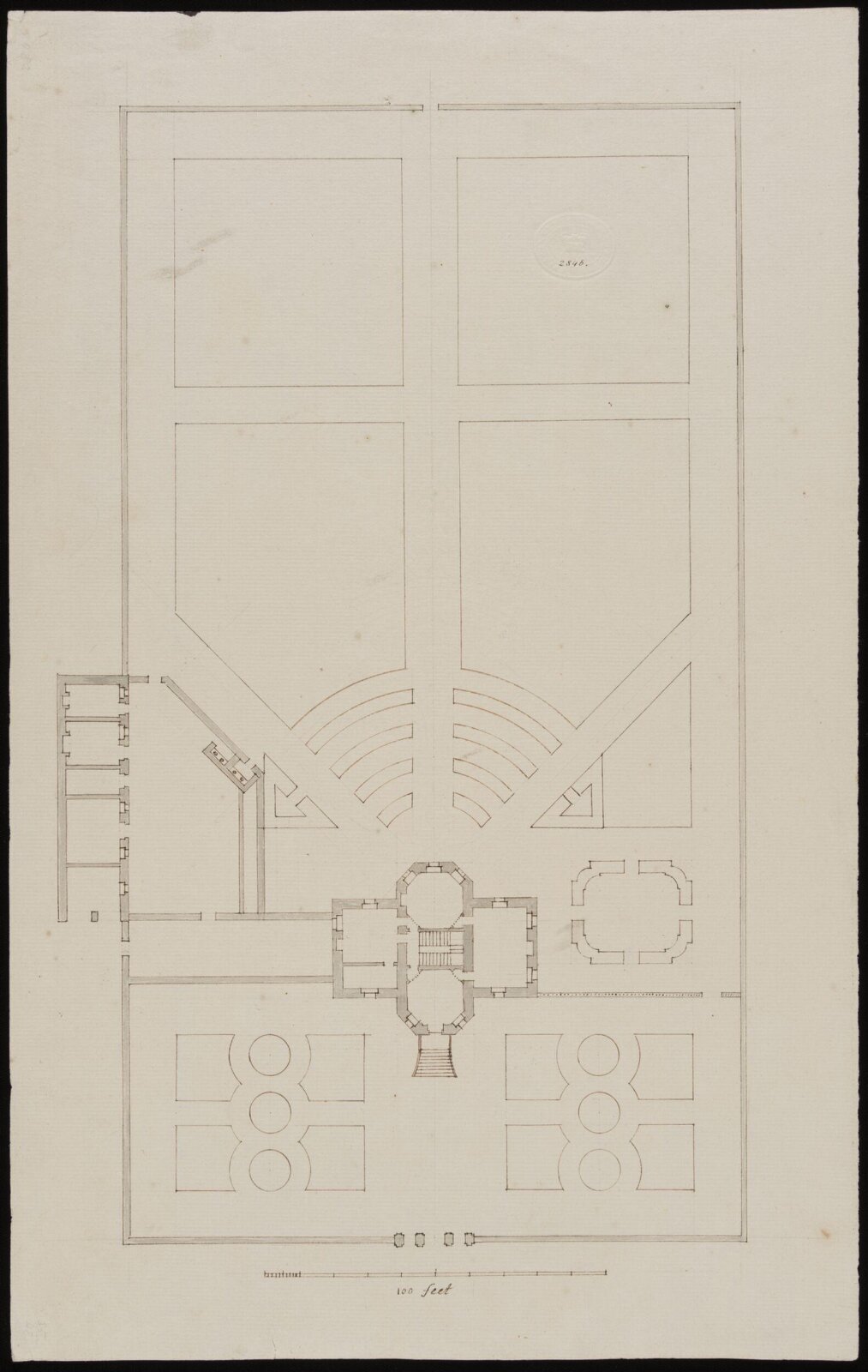 Drawing, William Chambers, c. 18th century