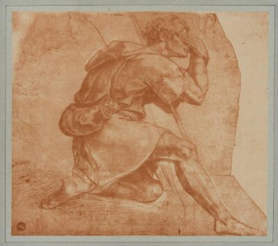 Study for Moses before the burning bush, for the fresco in the Loggia of the Vatican, Rome