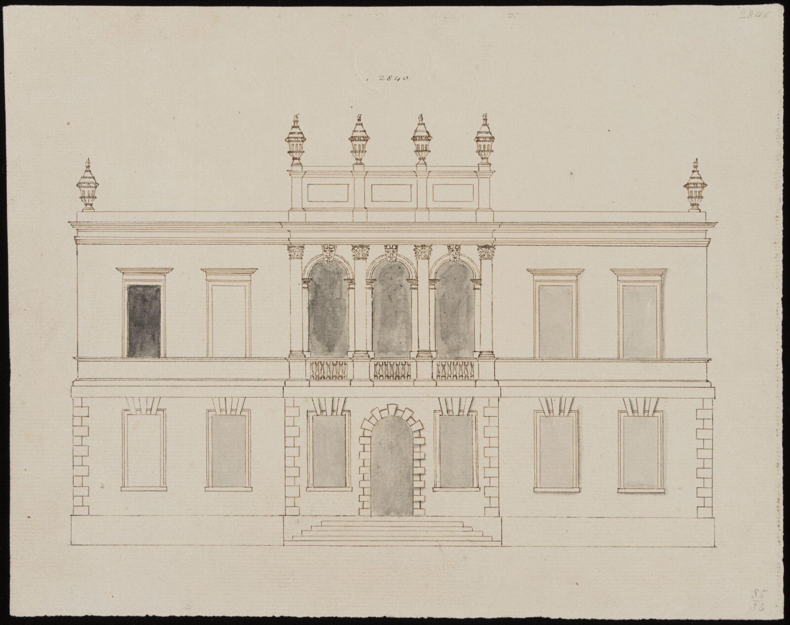 Drawing, William Chambers, c. 18th century