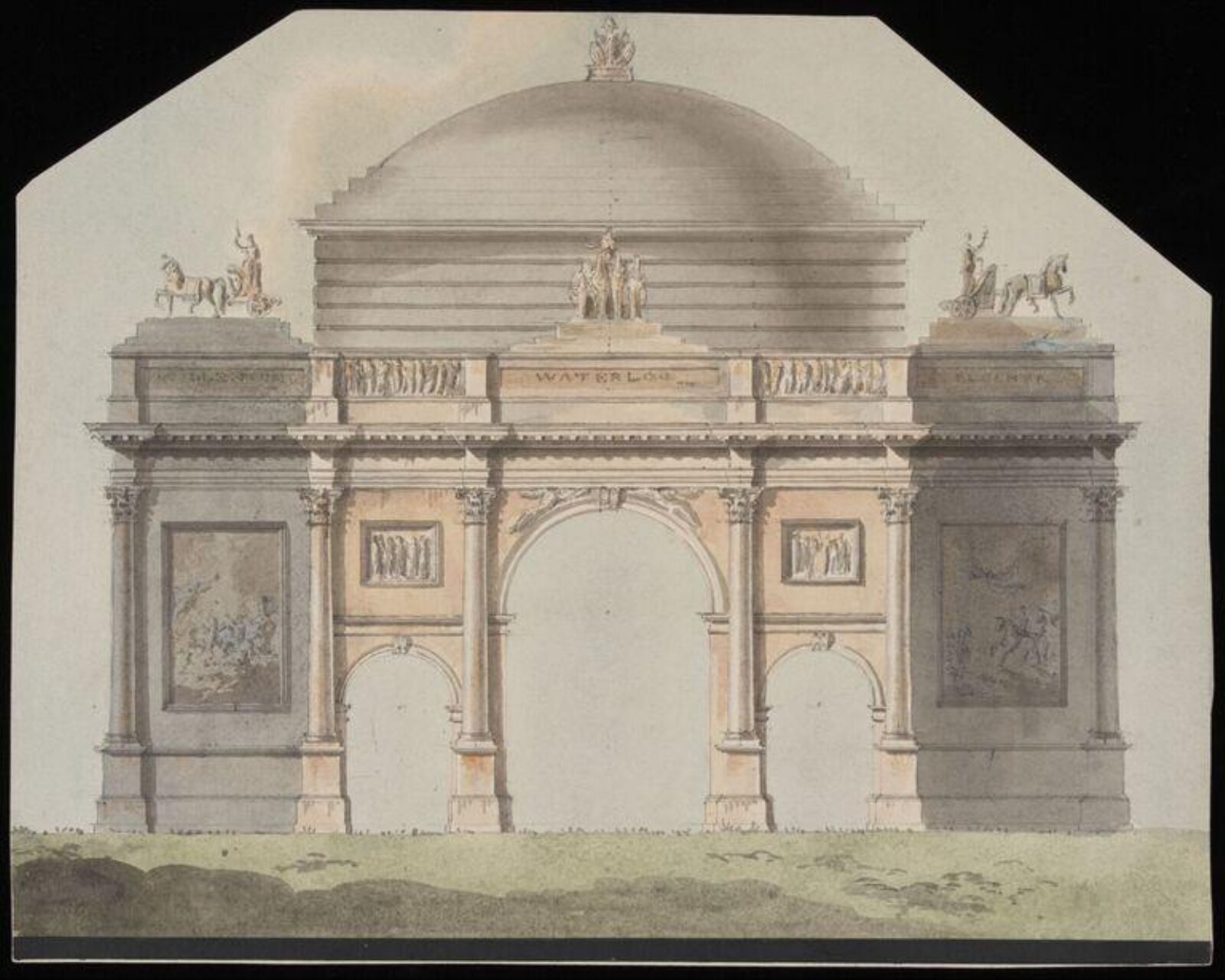 Watercolour, 19th century