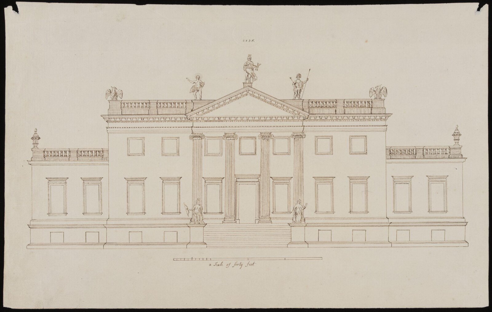 Drawing, William Chambers, c. 18th century
