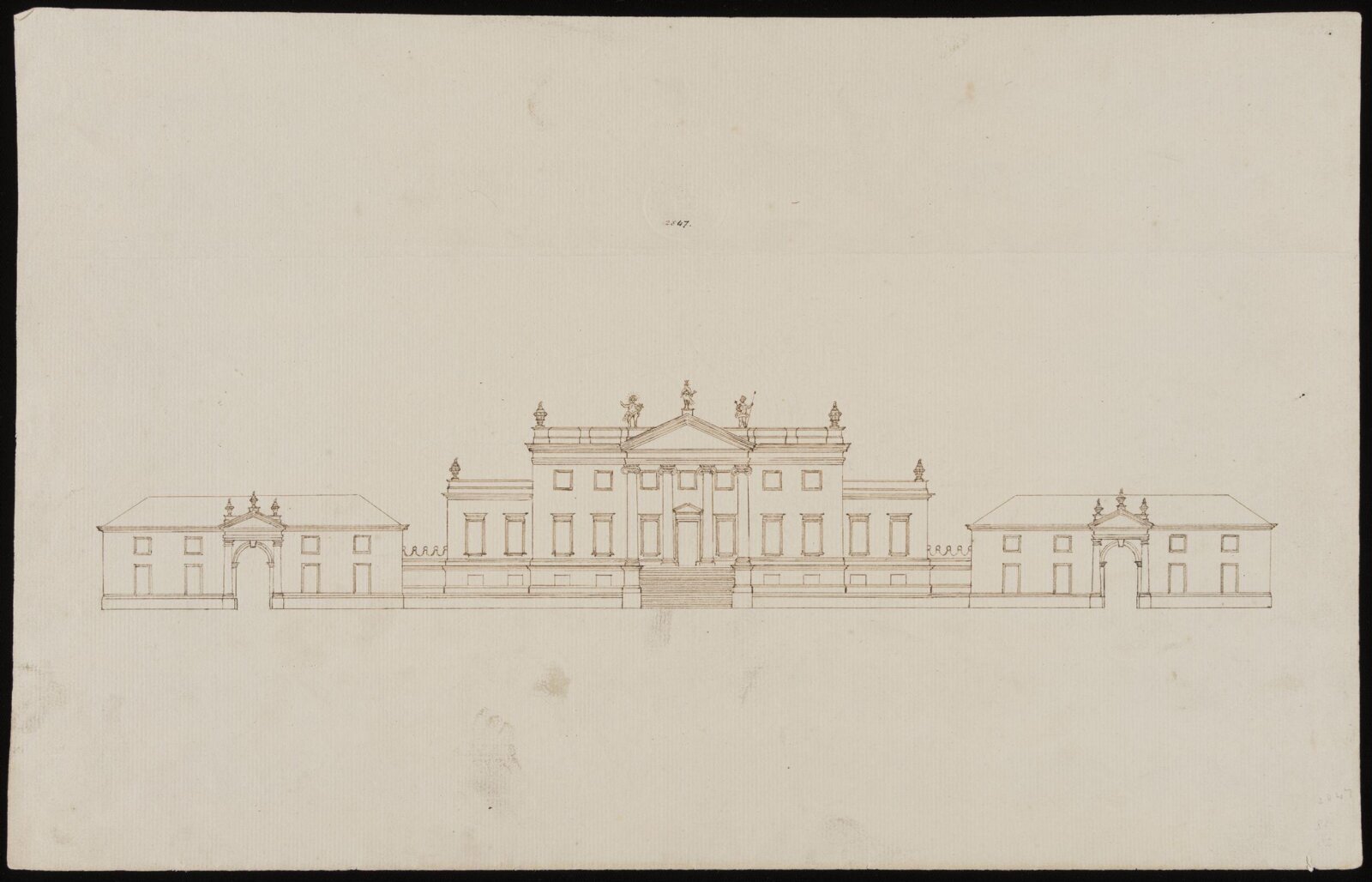Drawing, William Chambers, c. 18th century