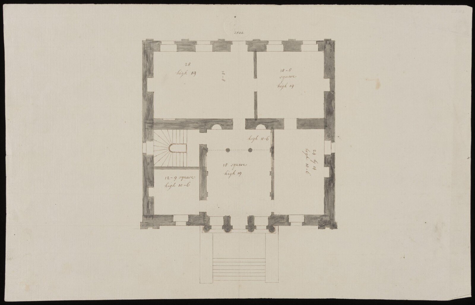 Drawing, William Chambers, c. 18th century