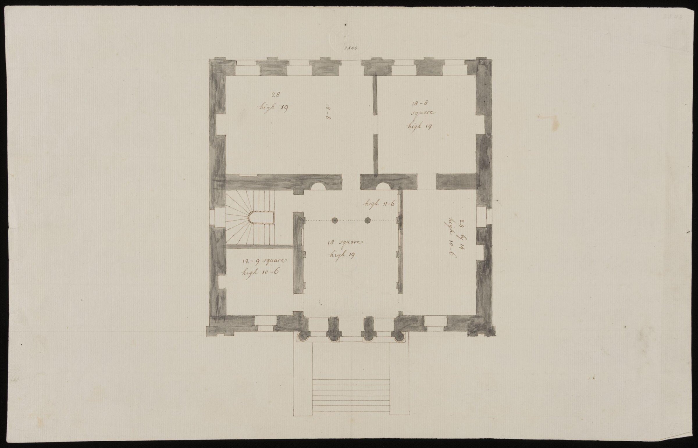 Drawing, William Chambers, c. 18th century