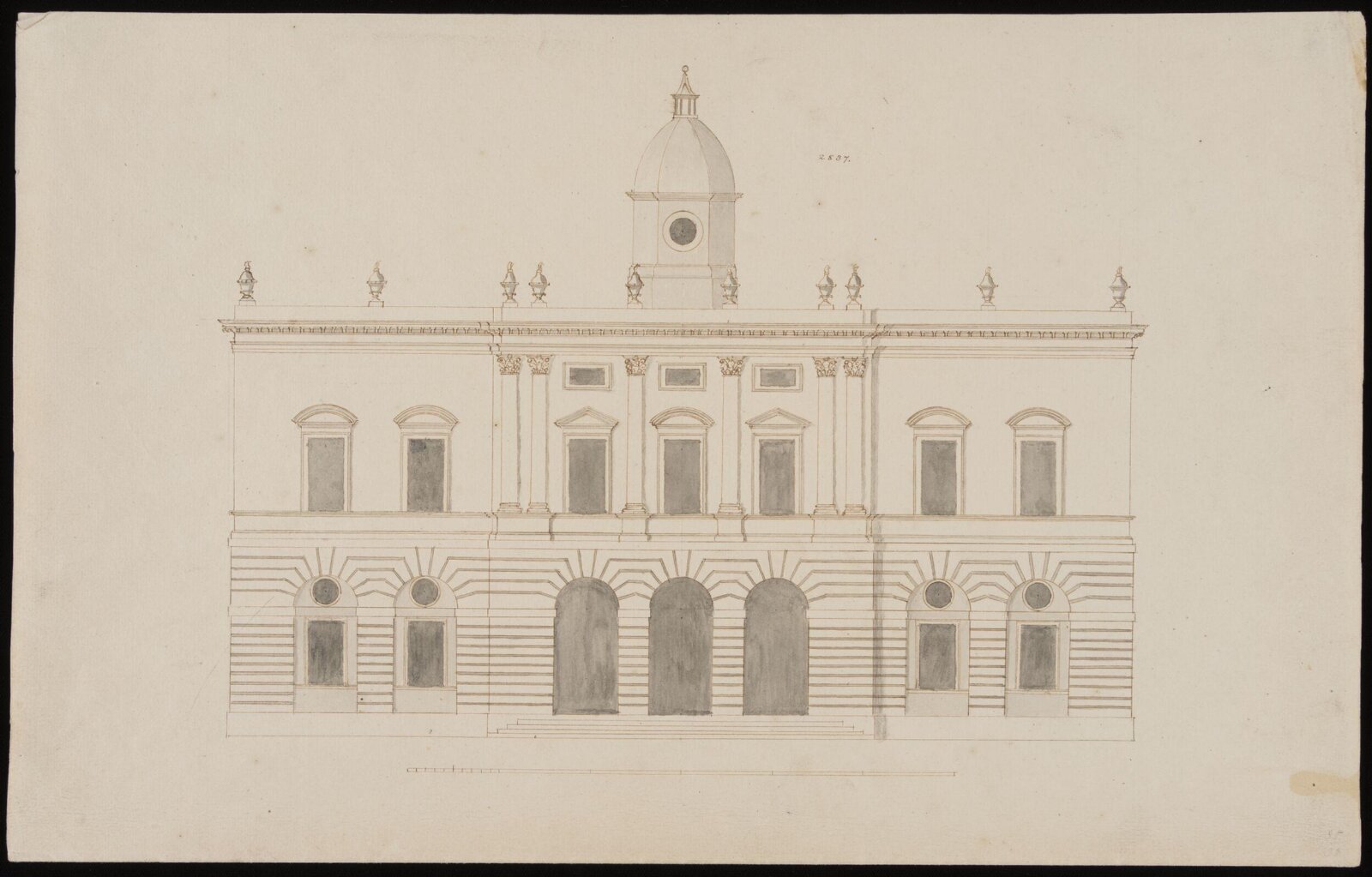 Drawing, William Chambers, c. 18th century