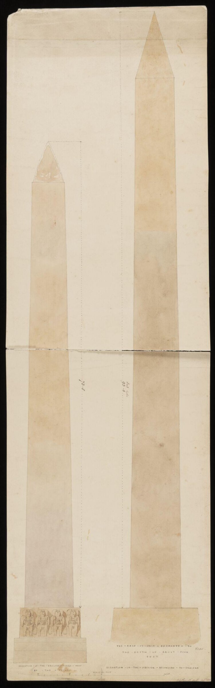 Drawing, Frederick Catherwood, c. 1833