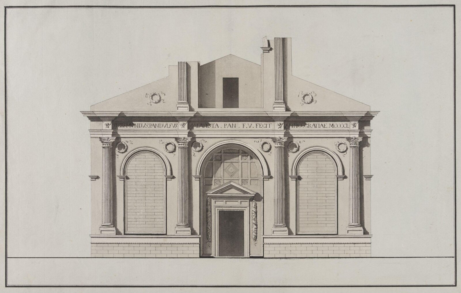 Drawing, Leon Battista Alberti
