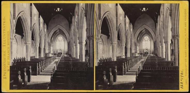 Torquay - St Mary Church, altar and reredos top image