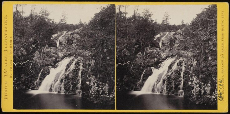 Dolgelley, Rhaeadr Ddu (or Rhayader Falls), from Rustic Seat top image