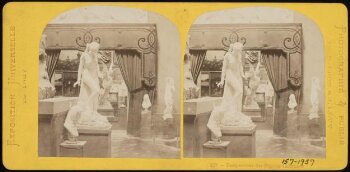 Italian statues at the Paris International Exhibition of 1867