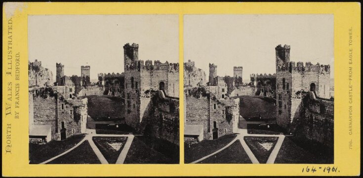 Carnarvon Castle - from Eagle Tower top image