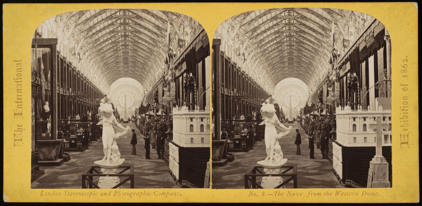 William England, The Nave from the Western Dome