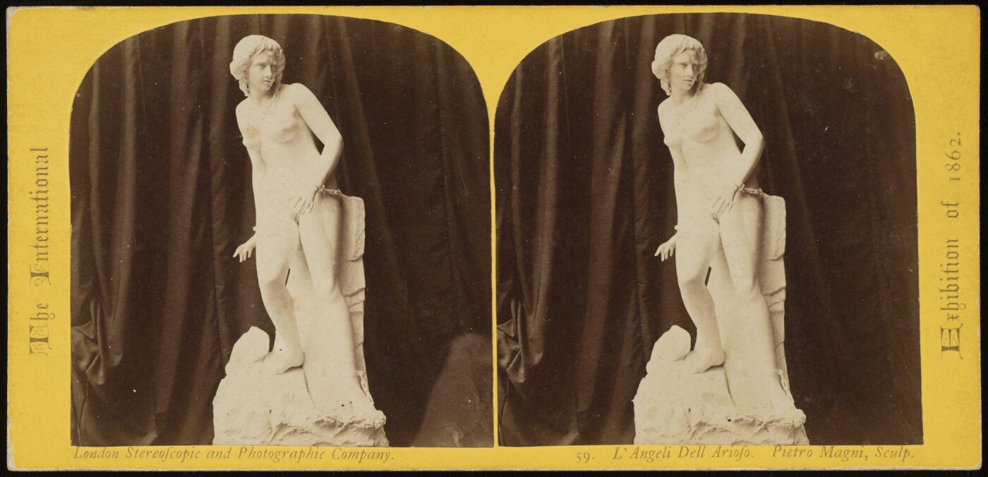Unknown, 'L'Agnelli dell Arioso' by Pietro Magni at the 1862 Great Exhibition