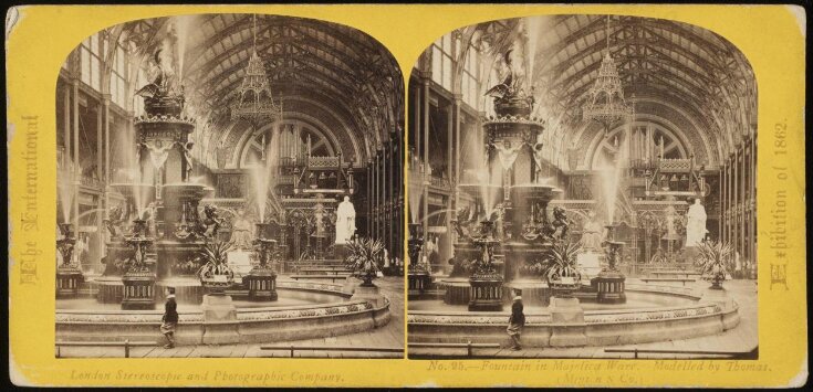 Fountain in Majolica Ware at the 1862 Great Exhibition  top image