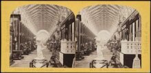 Nave from the Western Dome at the 1862 Great Exhibition  thumbnail 1