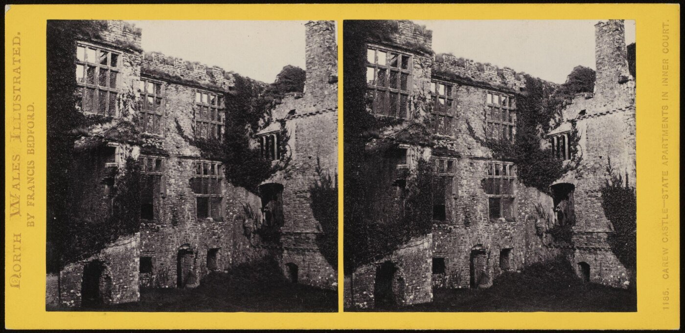 Francis Bedford, Carew Castle: The State Apartments in Inner Court