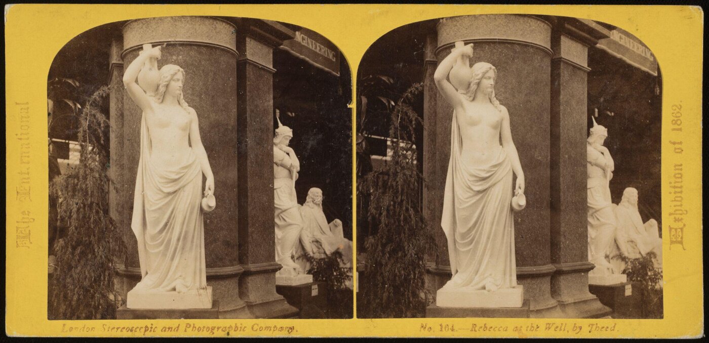 Unknown, 'Rebecca at the Well' by William Theed at the 1862 Great Exhibition