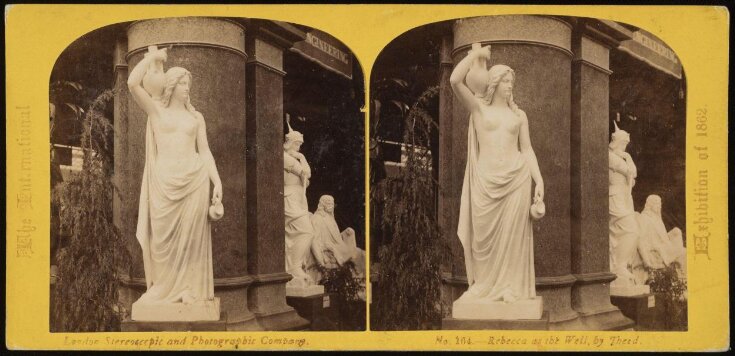 'Rebecca at the Well' by William Theed at the 1862 Great Exhibition top image