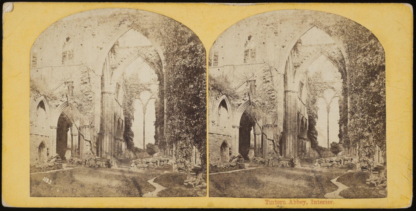 Unknown, Tintern Abbey, interior view