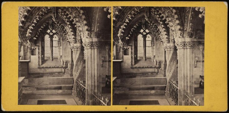 Interior of Rosslyn Chapel, - The Lady Chapel top image